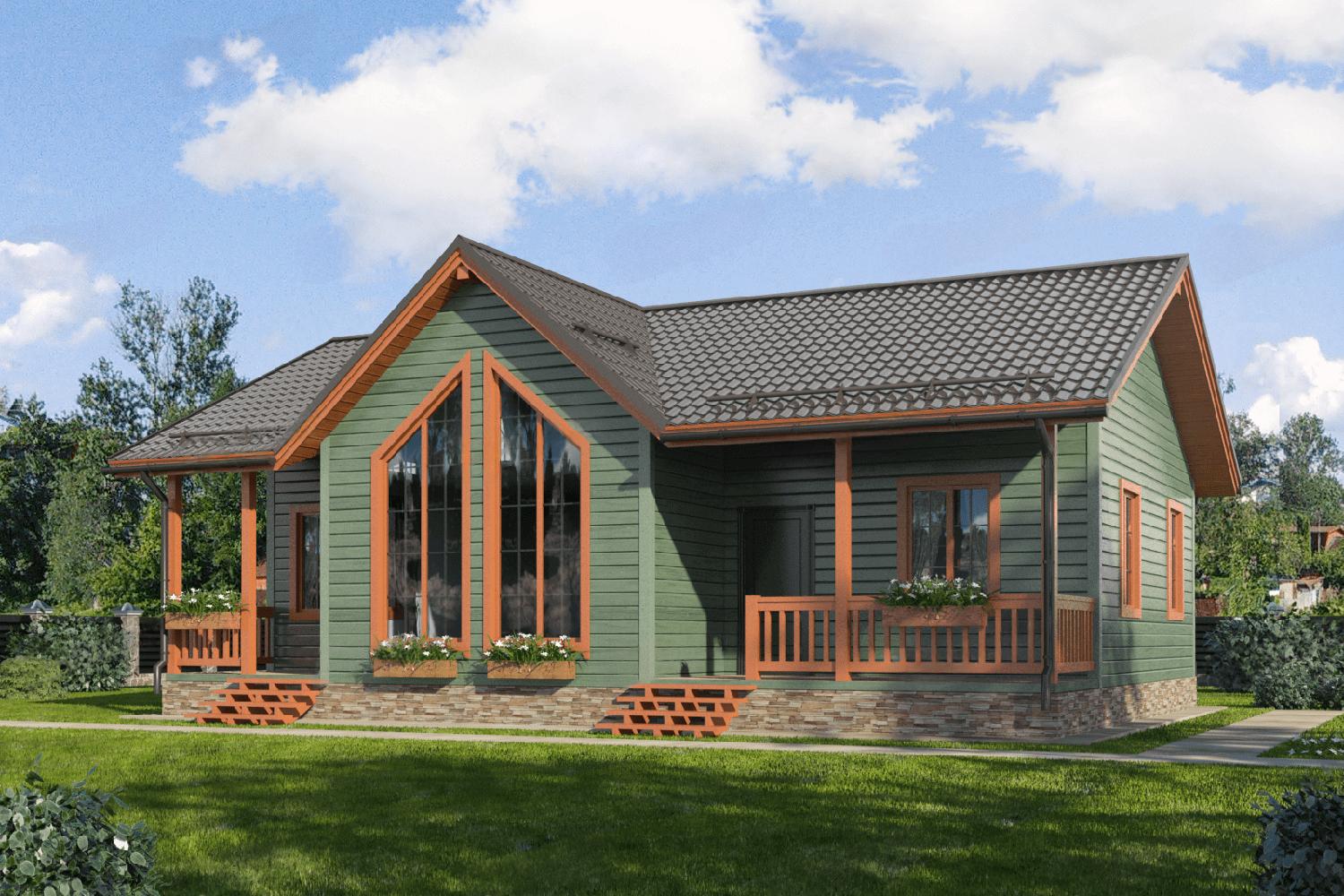 Каркасный дом VZ-852